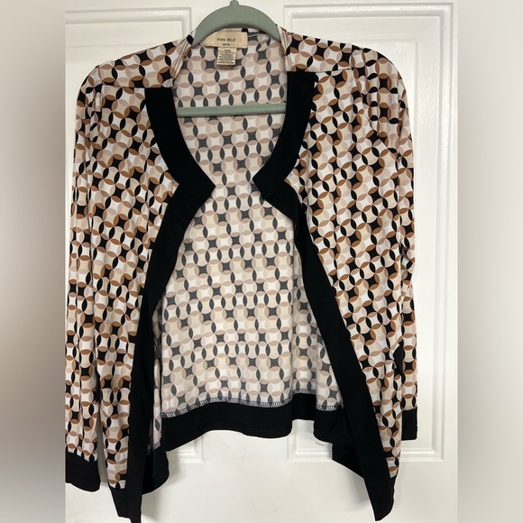 Diana Bell Geometric Patterned Cardigan - Picture 1 of 5